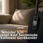 Hytera Telsizler İçin Profesyonel Kılıf Seçiminde Dikkat Edilmesi Gerekenler